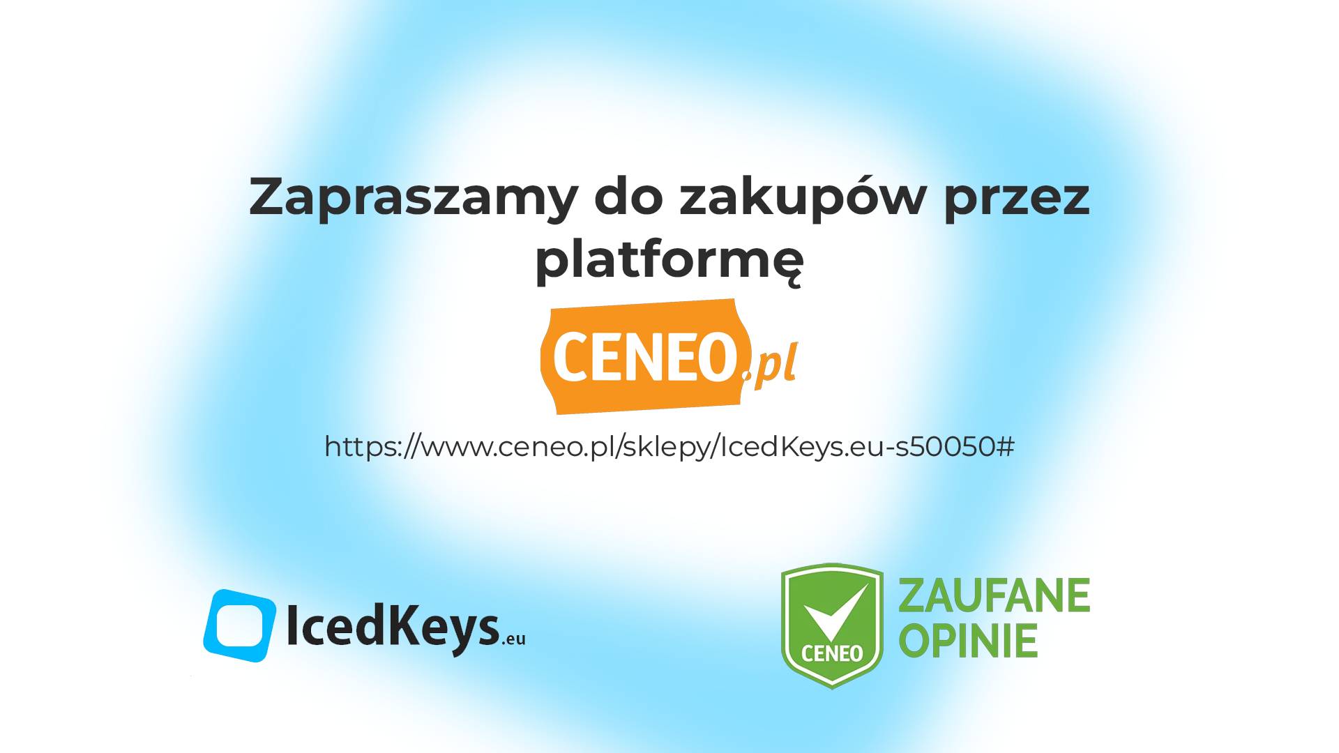 Zaproszenie do zakupów przez Ceneo